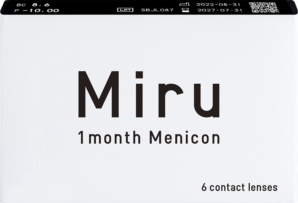 Lentile de contact Miru 1 month (6 lentile)