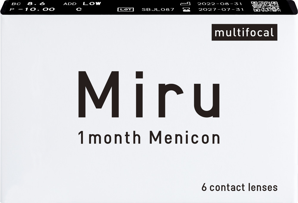 Lentile de contact Miru 1 month Multifocal (6 lentile)