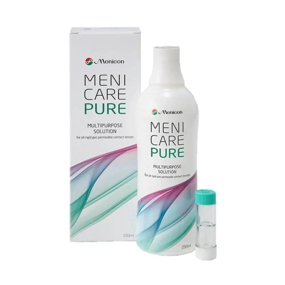 Solutie MeniCare Pure 250 ml pentru lentile dure